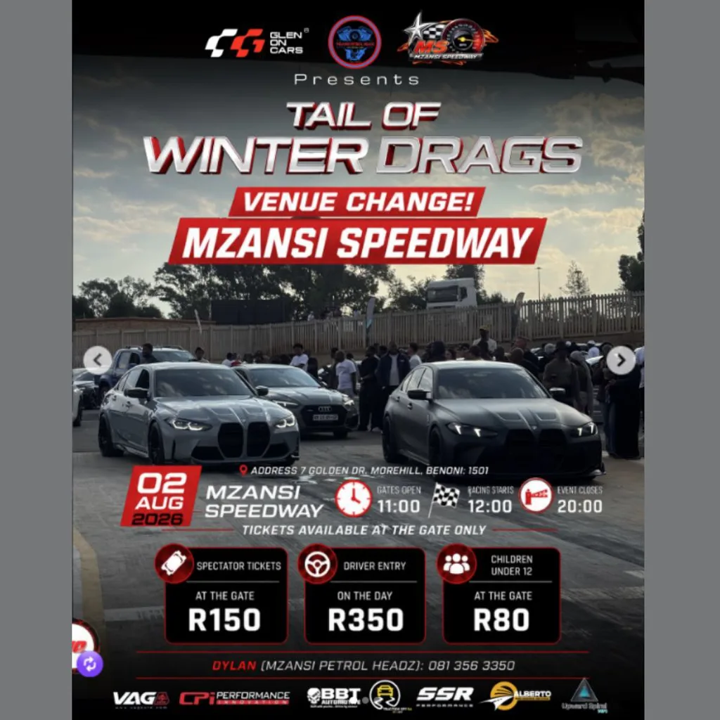 Tail of Winter Drags - 2 August 2026