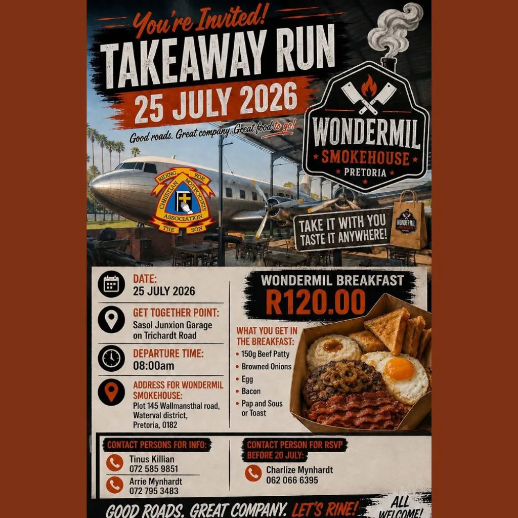 Takeaway Run CMA - 25 July 2026