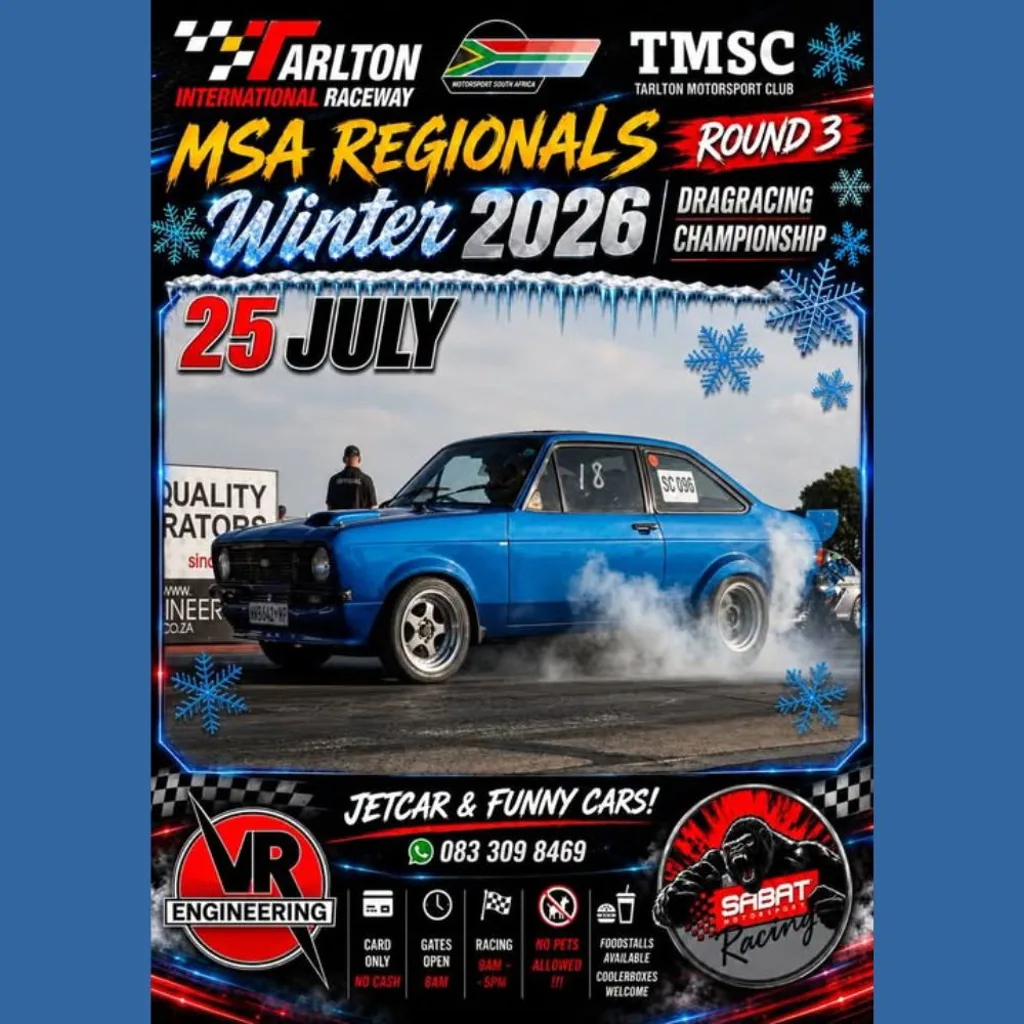 Tarlton MSA Regionals Round 3 - Winter 2026  - 25 July 2026