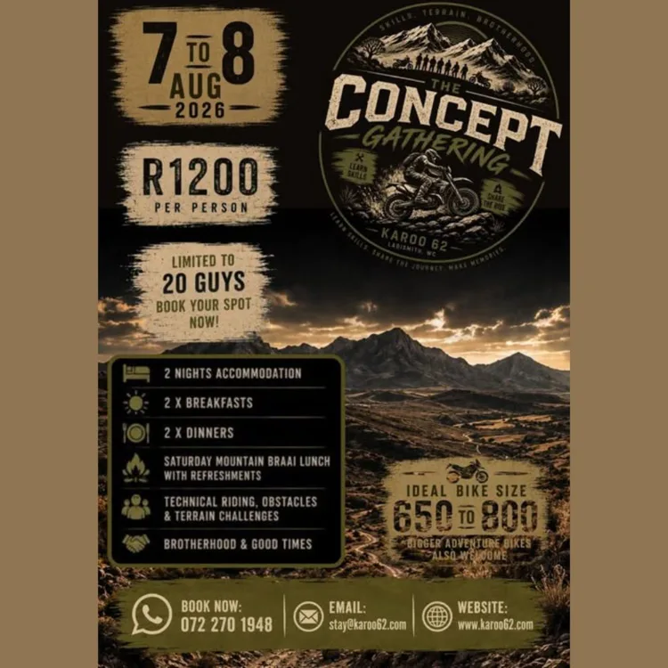 The Concept Gathering - Karoo 62 - 7 & 8 August 2026
