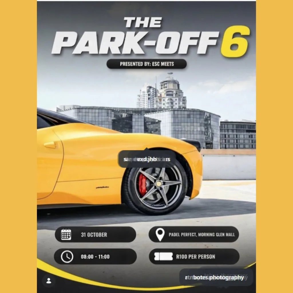 The Park-Off 6 - 31 October 2026