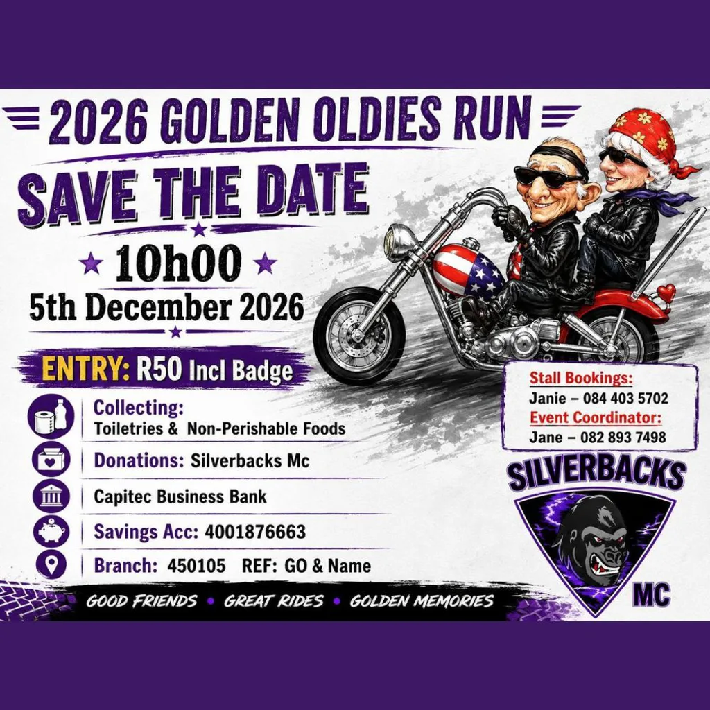 2026 Golden Oldies Run - 5 December 2026