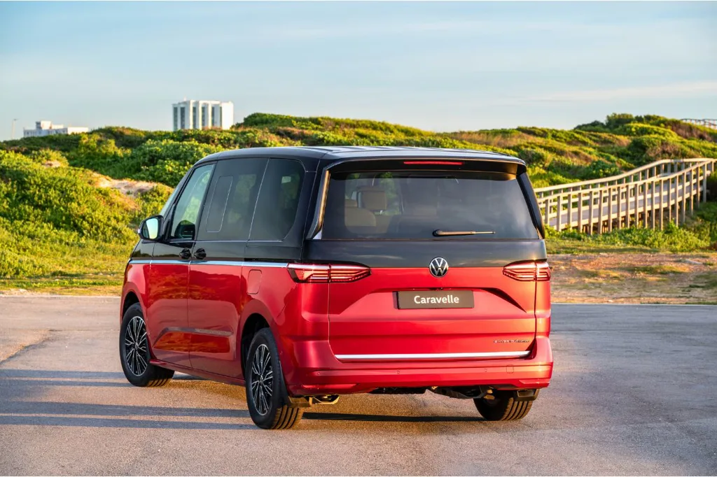 6. Volkswagen Caravelle eHybrid: Electrically operated sliding doors, powered tailgate