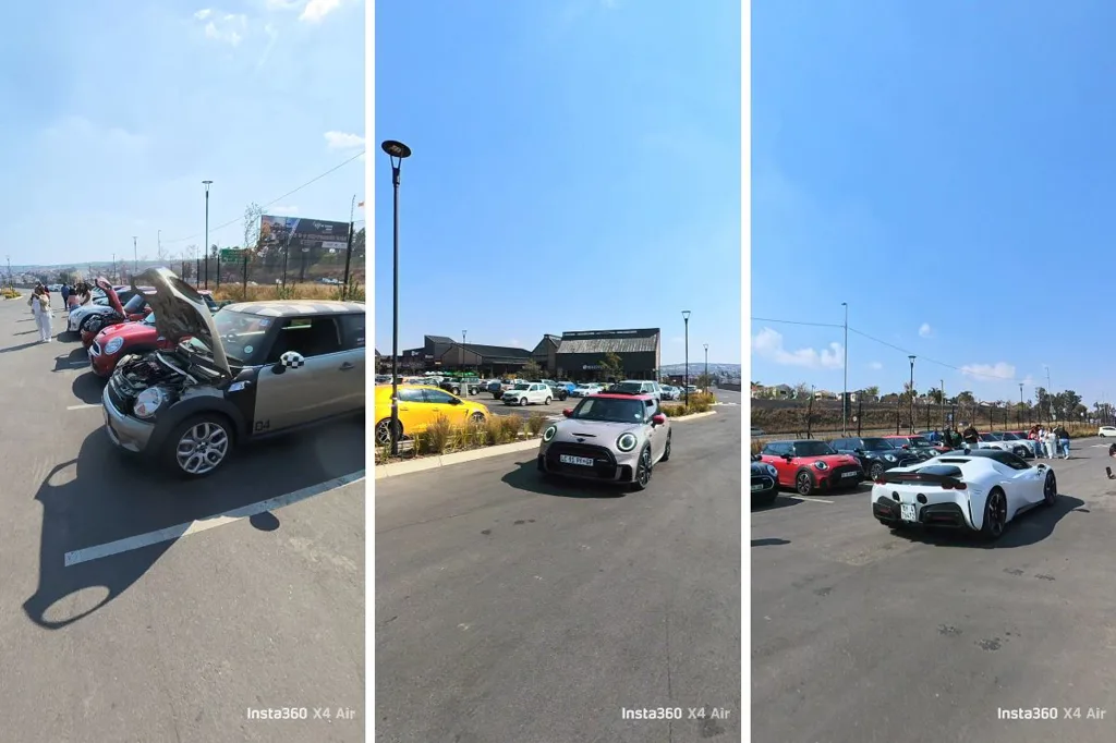 8. MiniFest South Africa - Even a Ferrari rolled past to look at the Mini