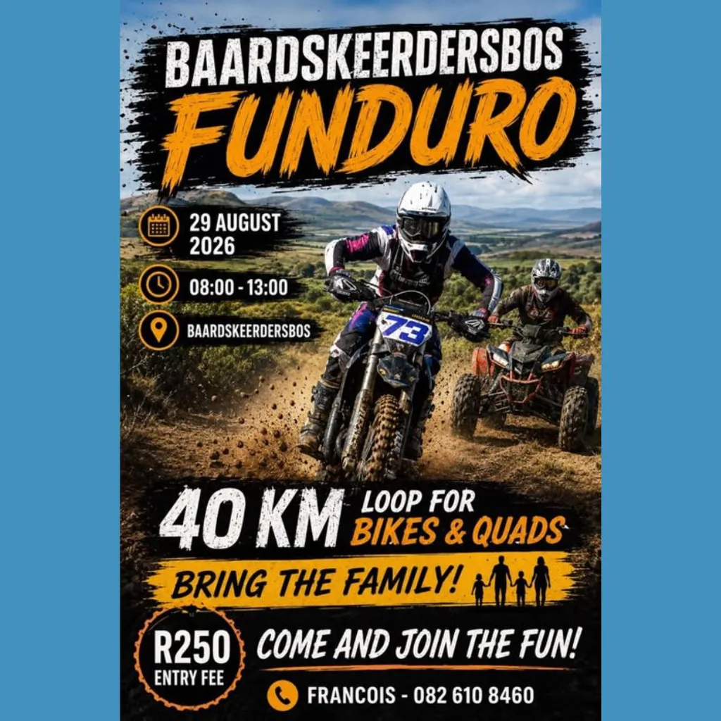 Baardskeerdersbos Funduro - 29 August 2026
