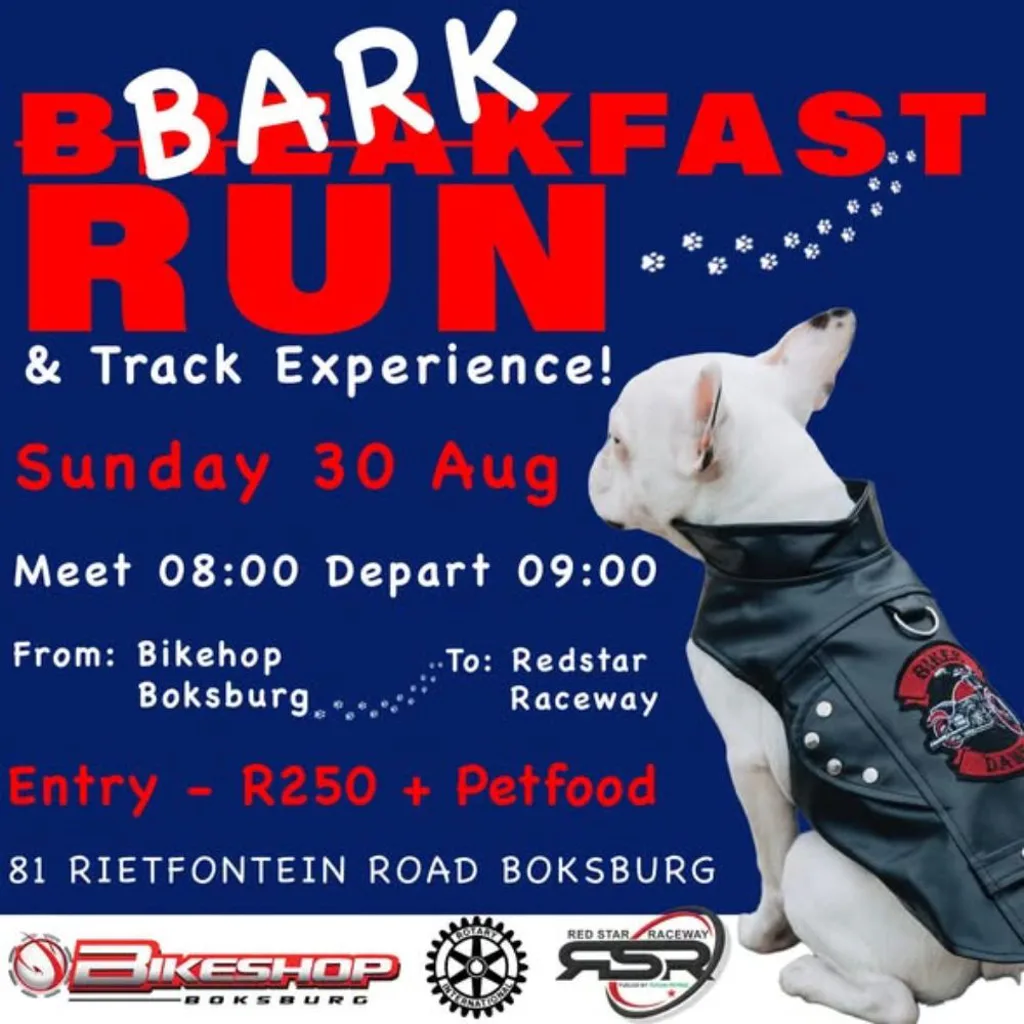 Bark Breakfast Run - 30 August 2026