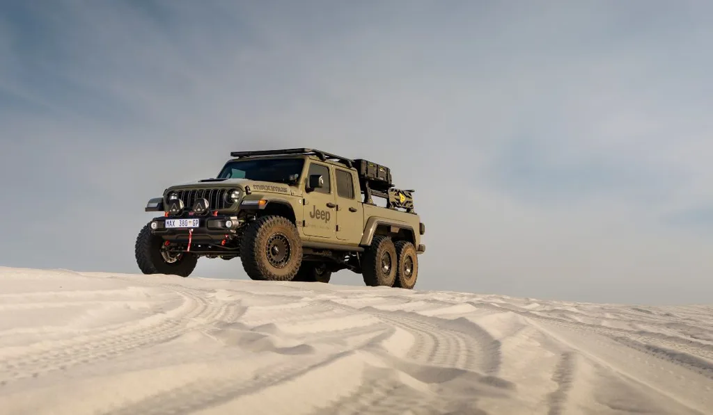 2. Six Wheels, One Very Different Gladiator - There are plenty of ways to modify a Jeep Gladiator