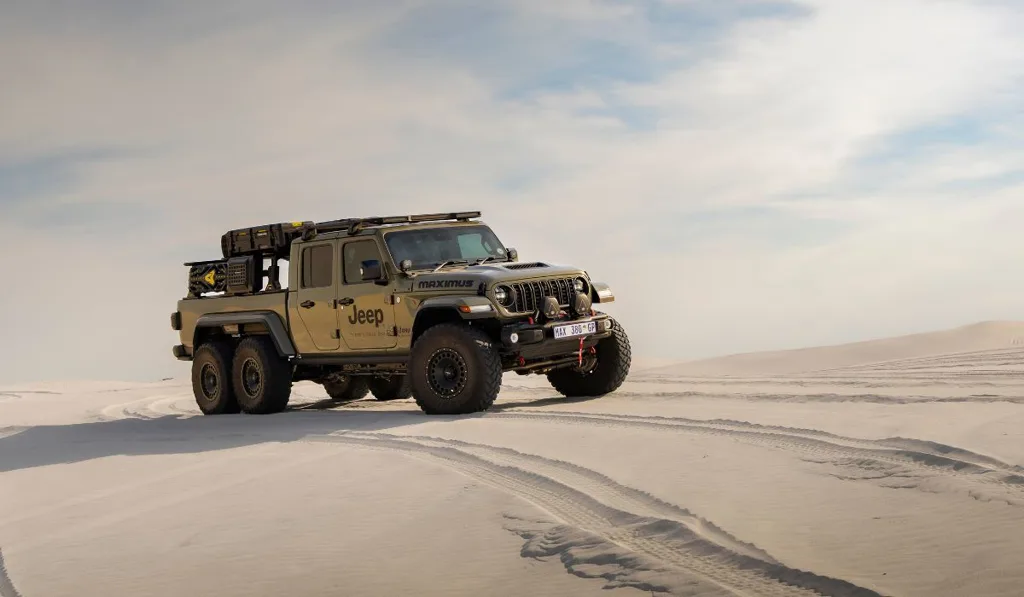 3. Six Wheels, One Very Different Gladiator - Meet the Maximus 6x6