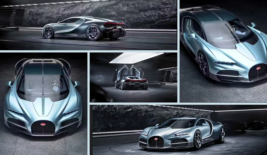 5. Bugatti Tourbillon - The TOURBILLON represents 115 years of heritage. Exemplifies 20 years of hyper sports car experience