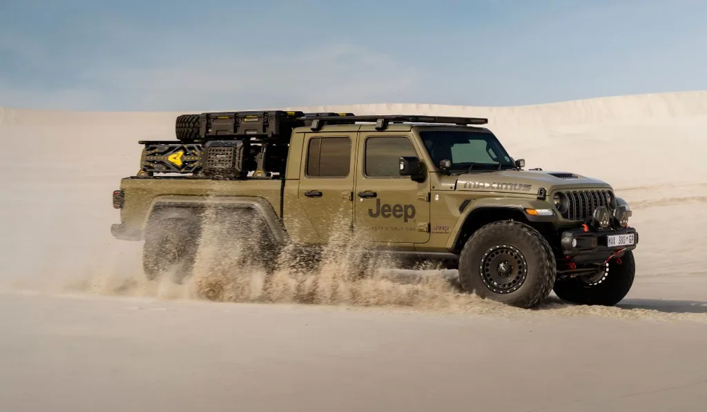 5. Six Wheels, One Very Different Gladiator - The Maximus gets an additional 1,040 mm between its second and third axles