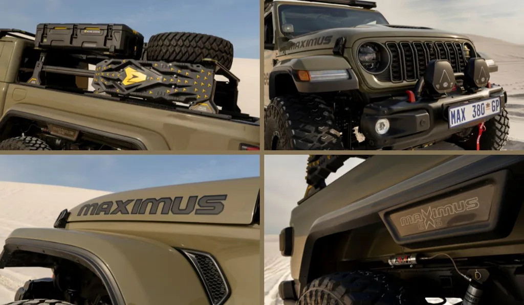 7. Six Wheels, One Very Different Gladiator - Ulterio Motiv designed the conversion around familiar Jeep components & aftermarket parts