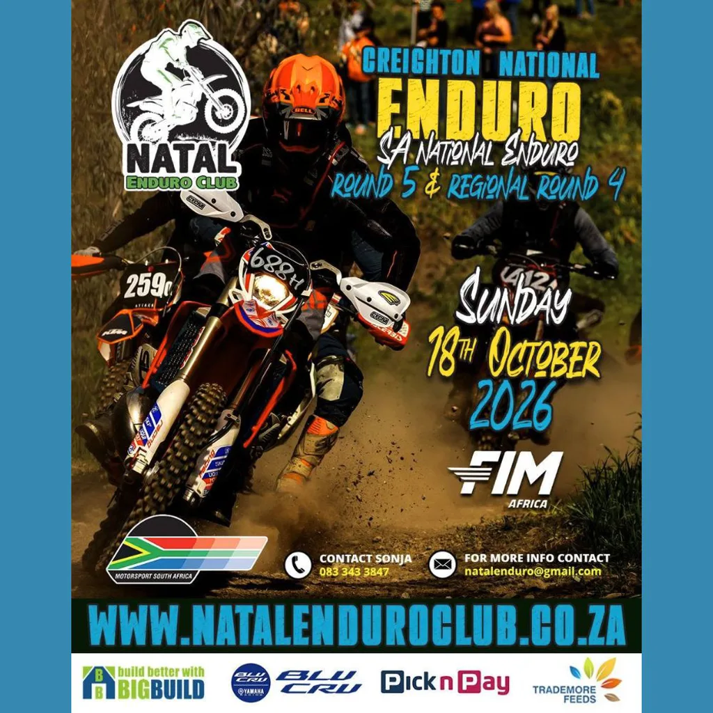 Creighton National Enduro - 18 October 2026