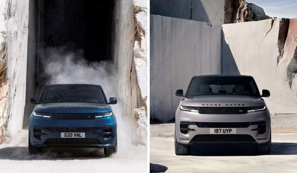 5. Range Rover Sport Electric - Autobiography buyers can access the Range Rover Bespoke personalisation programme - both colour variants side by side