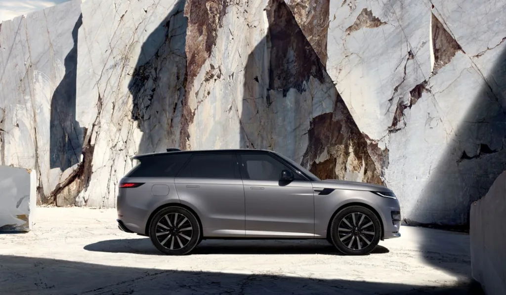 7. Range Rover Sport Electric - First customer deliveries are expected in early 2027 - grey variant static rhs