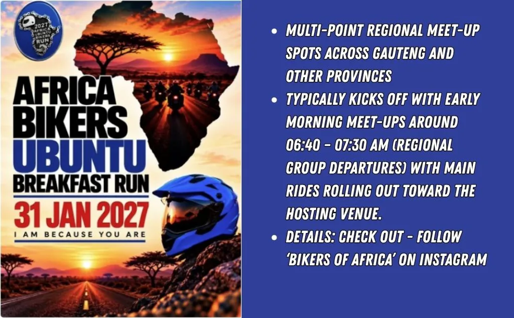 Africa Bikers Ubuntu Breakfast Run