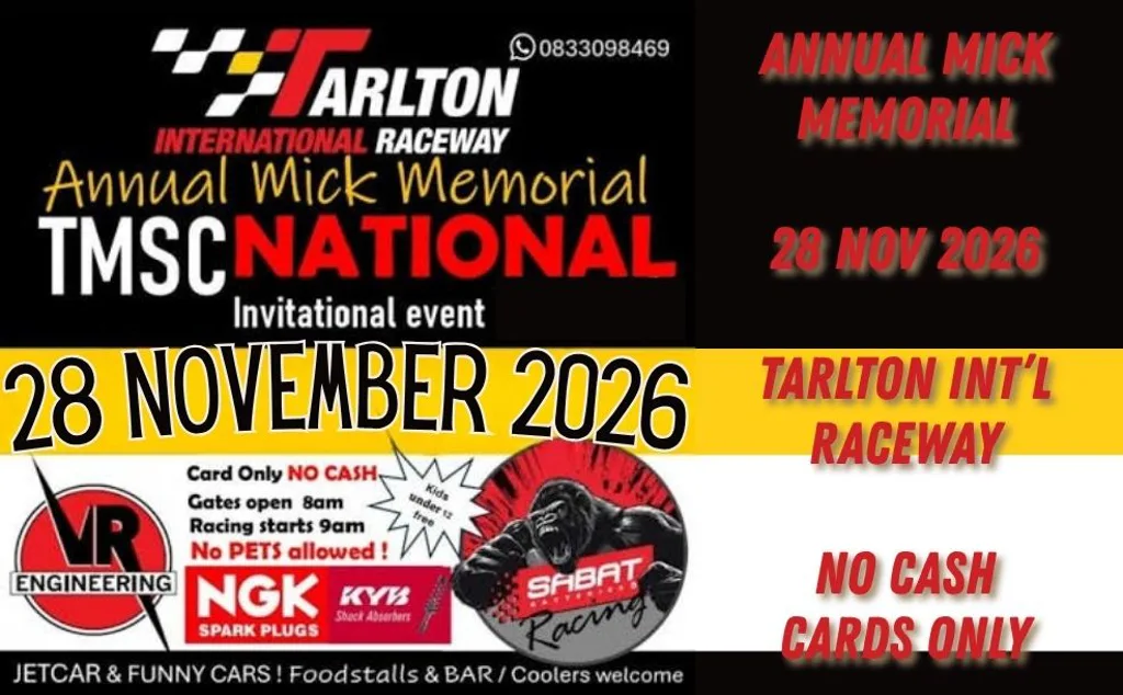 Annual Mick Memorial TMSC National
