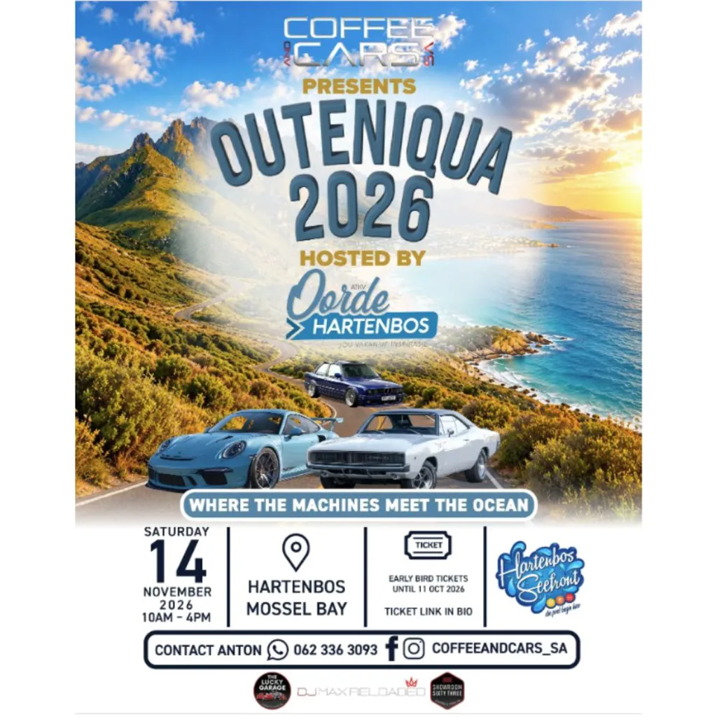 Coffee and Cars presents Outeniqua 2026 - 14 November 2026