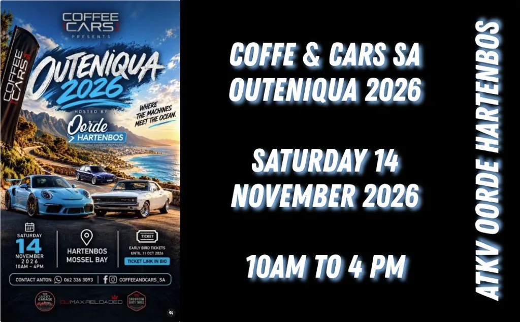 Coffee and Cars SA Outeniqua 2026