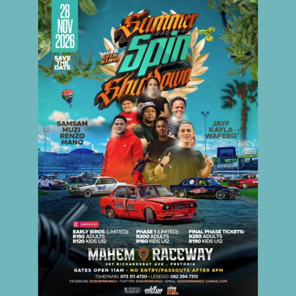 Summer Spin Shutdown - 28 November 2026